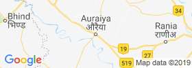 Auraiya map